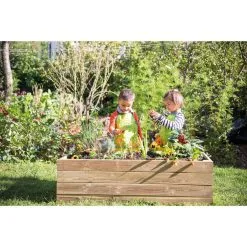 SMOBY Set Tablier De Jardin Et Accessoires Silence ça Pousse -Jeux d'imitation Soldes B2CD 92