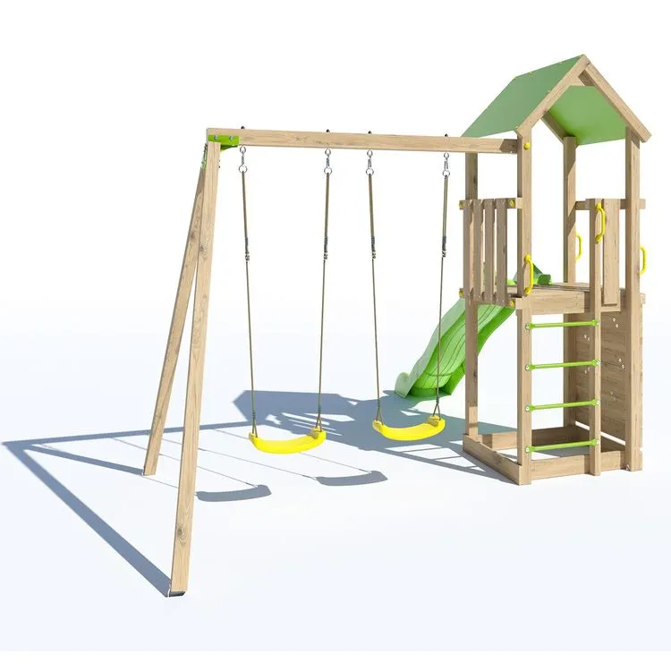 Trigano Aire De Jeux En Bois SMART XPERIENCE Avec Toboggan 5 Trigano Aire De Jeux En Bois SMART XPERIENCE Avec Toboggan – Image 3