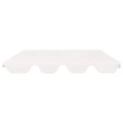 VIDAXL Toit De Rechange De Balançoire Blanc 188/168x110/145cm 270 G/m² -Jeux d'imitation Soldes B2CD 973